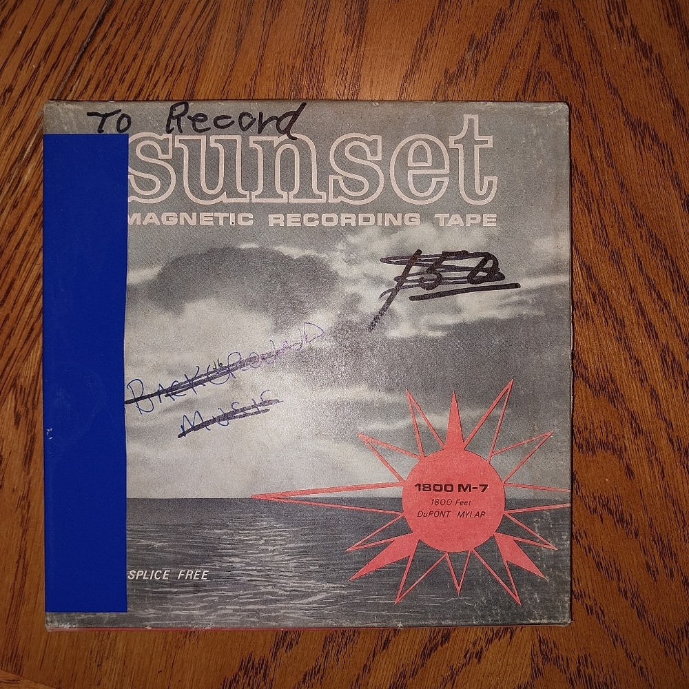 Vintage Magnetic Recording Tape